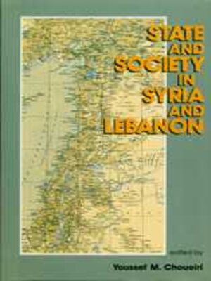 cover image of State and Society in Syria and Lebanon